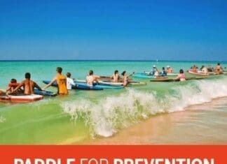 Paddle for Prevention Event to Raise Awareness about Suicide Prevention