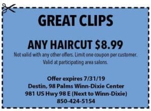 Great Clips July 2019