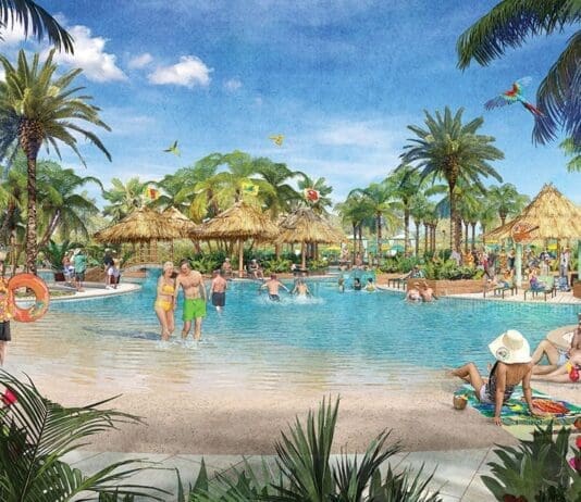 Latitude Paradise Pool Rendering