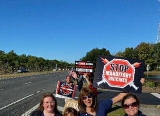 Employees Protest Vaccine Mandate at Sacred Heart on the Emerald Coast Image0