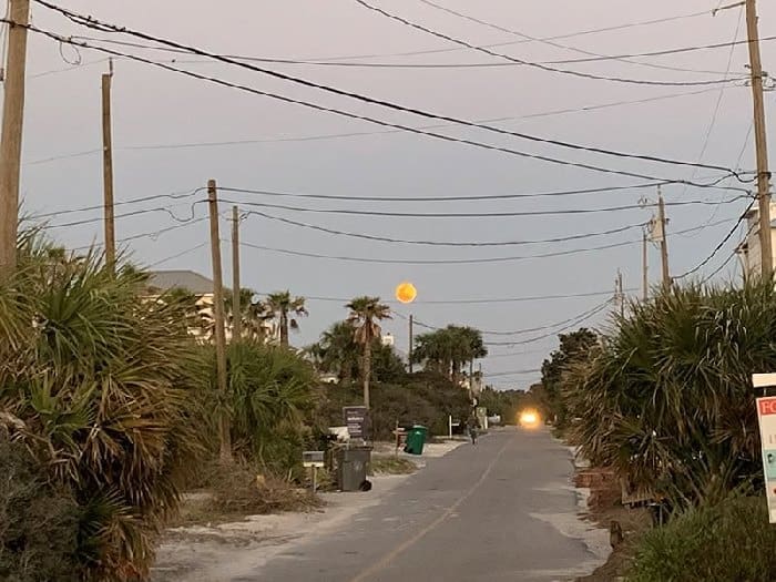 Inlet Beach Power Lines